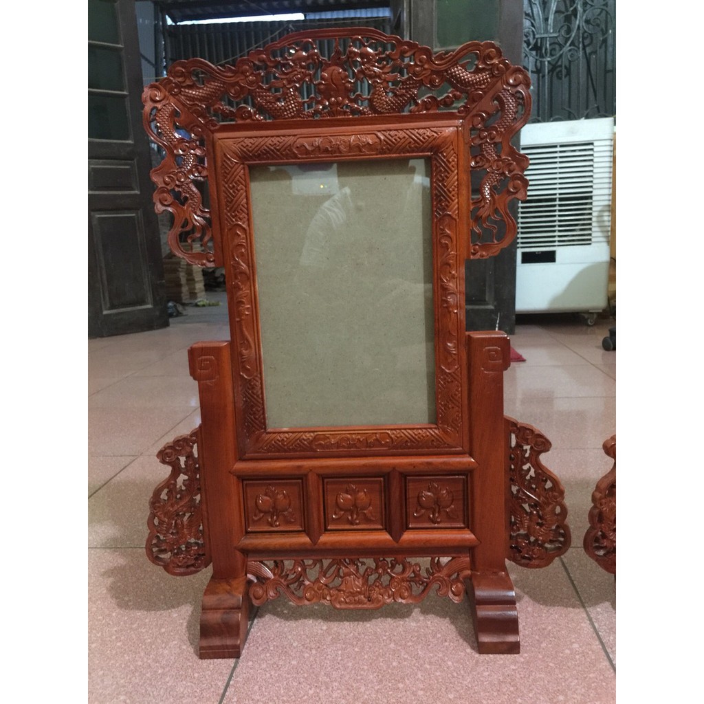 Khung ảnh thờ tứ linh kích thước 20 x30 cm